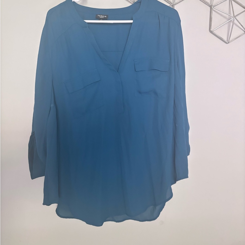 Blue Women's Top